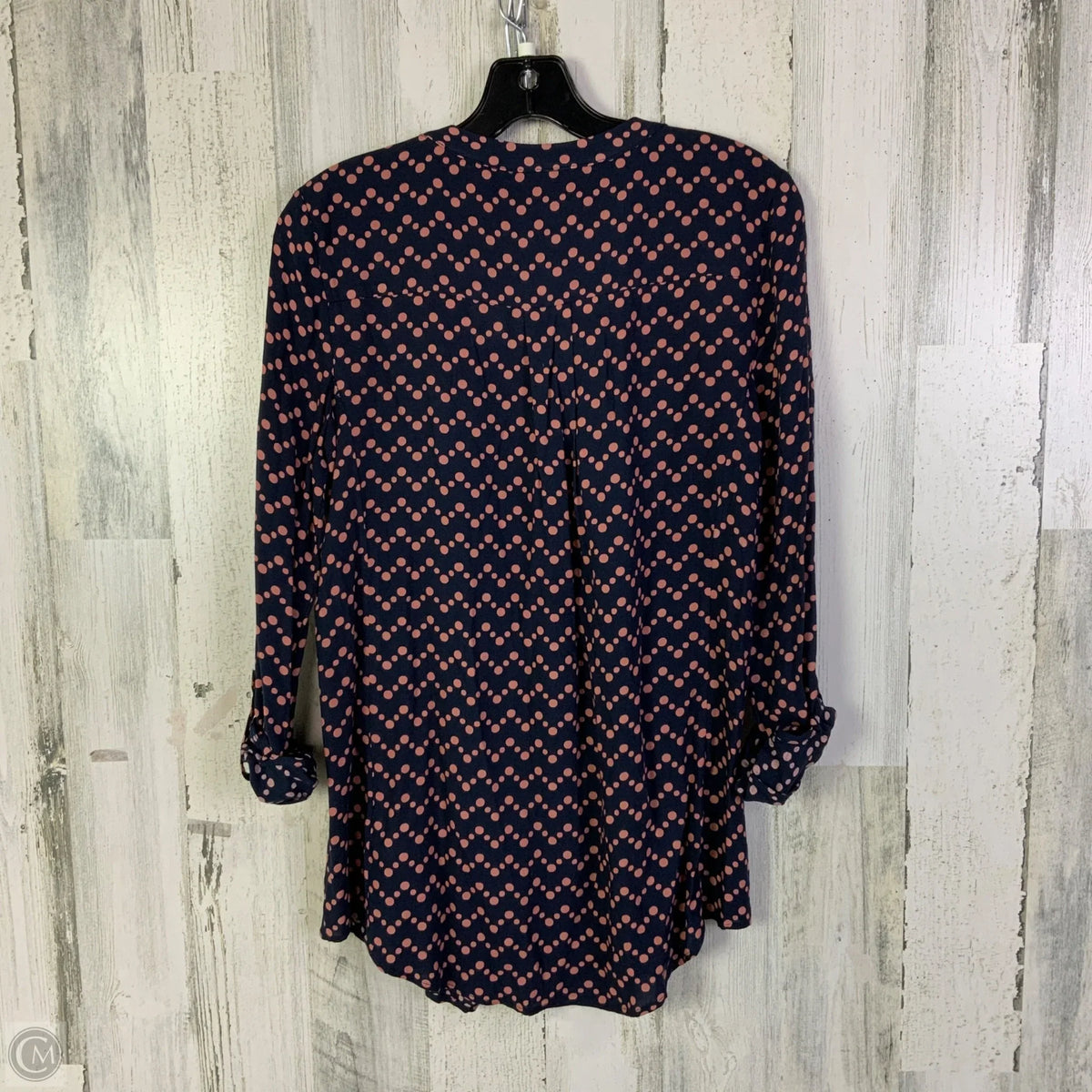 Top Long Sleeve By Maeve In Navy, Size: S