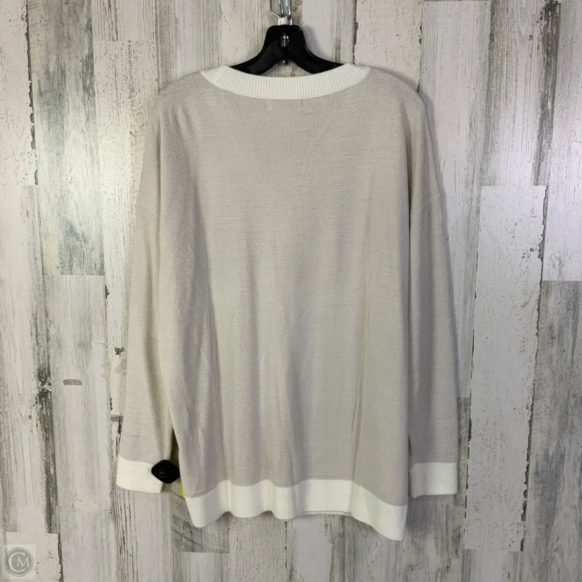 Sweater By Barefoot Dreams In Beige, Size: Xlp