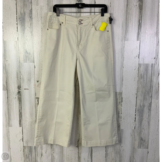 Jeans Designer By Frye In Cream, Size: 8