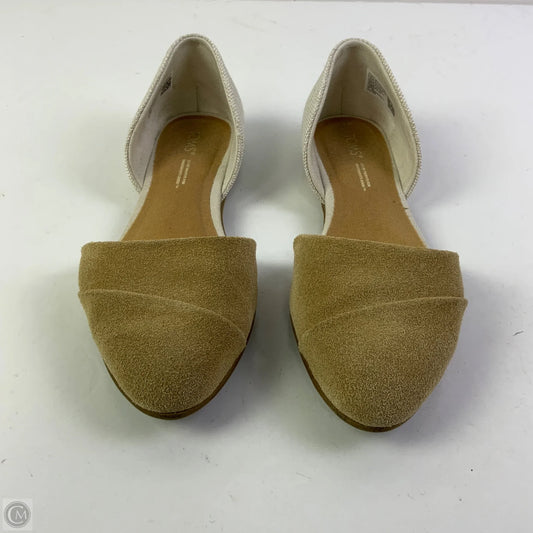 Shoes Flats By Toms In Tan, Size: 6.5