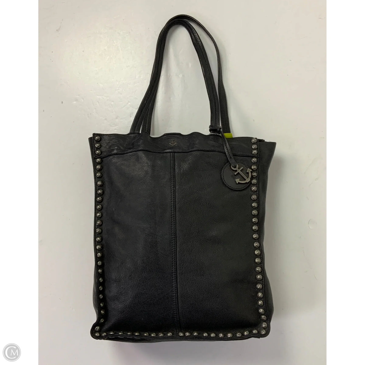 Handbag Leather By Clothes Mentor, Size: Medium