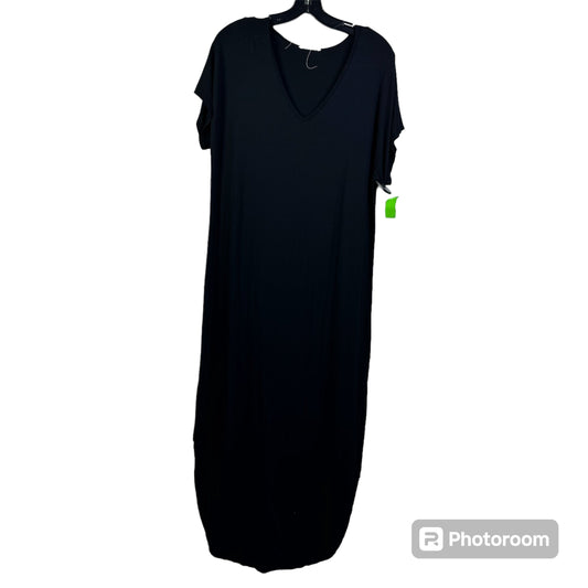 Black Dress Casual Maxi Jolie, Size S
