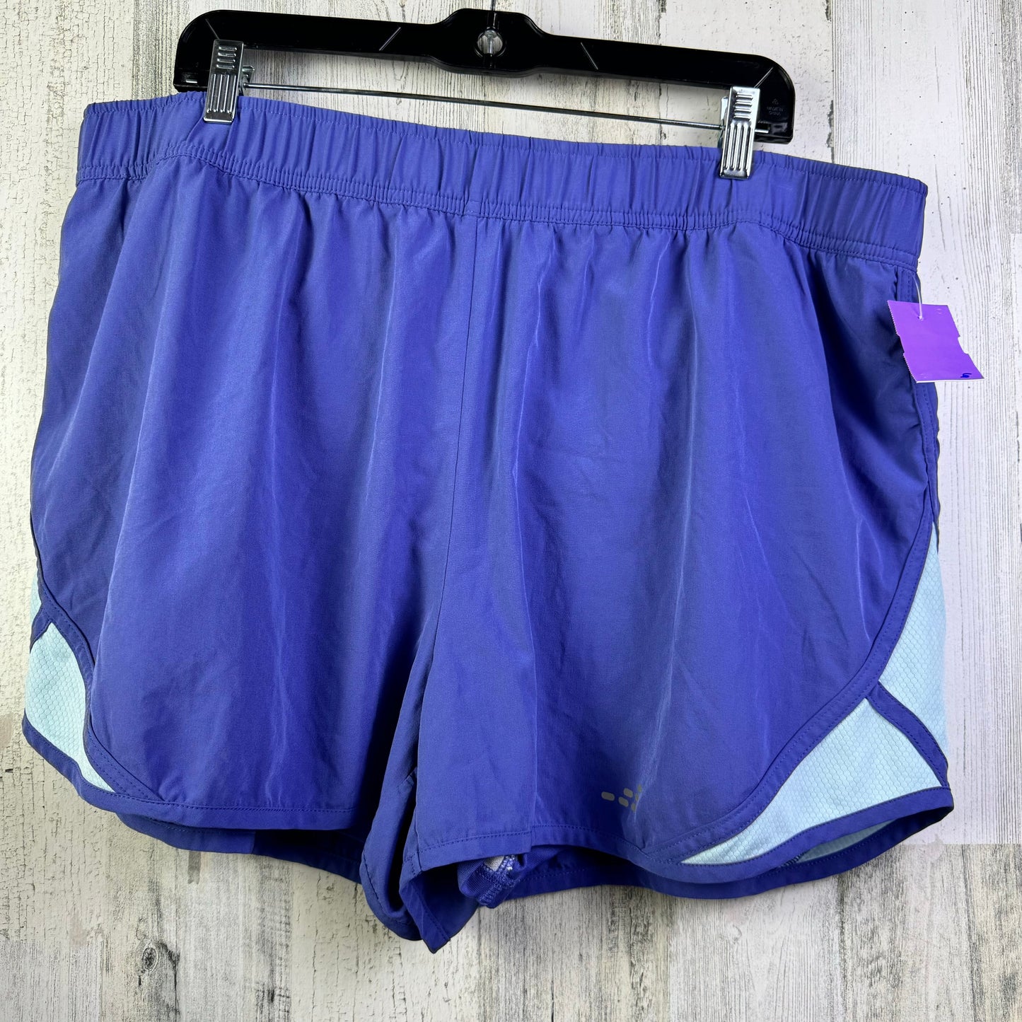 Blue Athletic Shorts Bcg, Size 1x