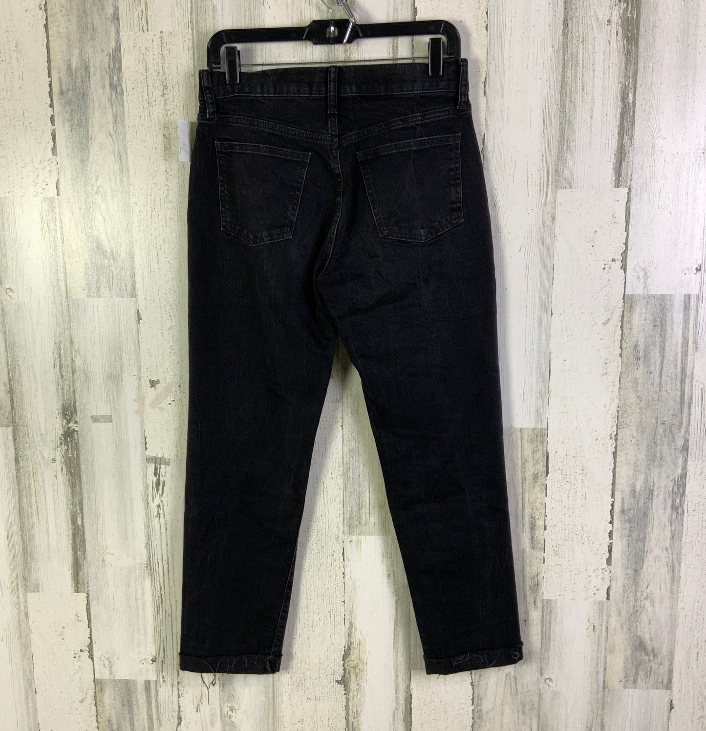 Jeans Skinny By Gap In Black Denim, Size: 2