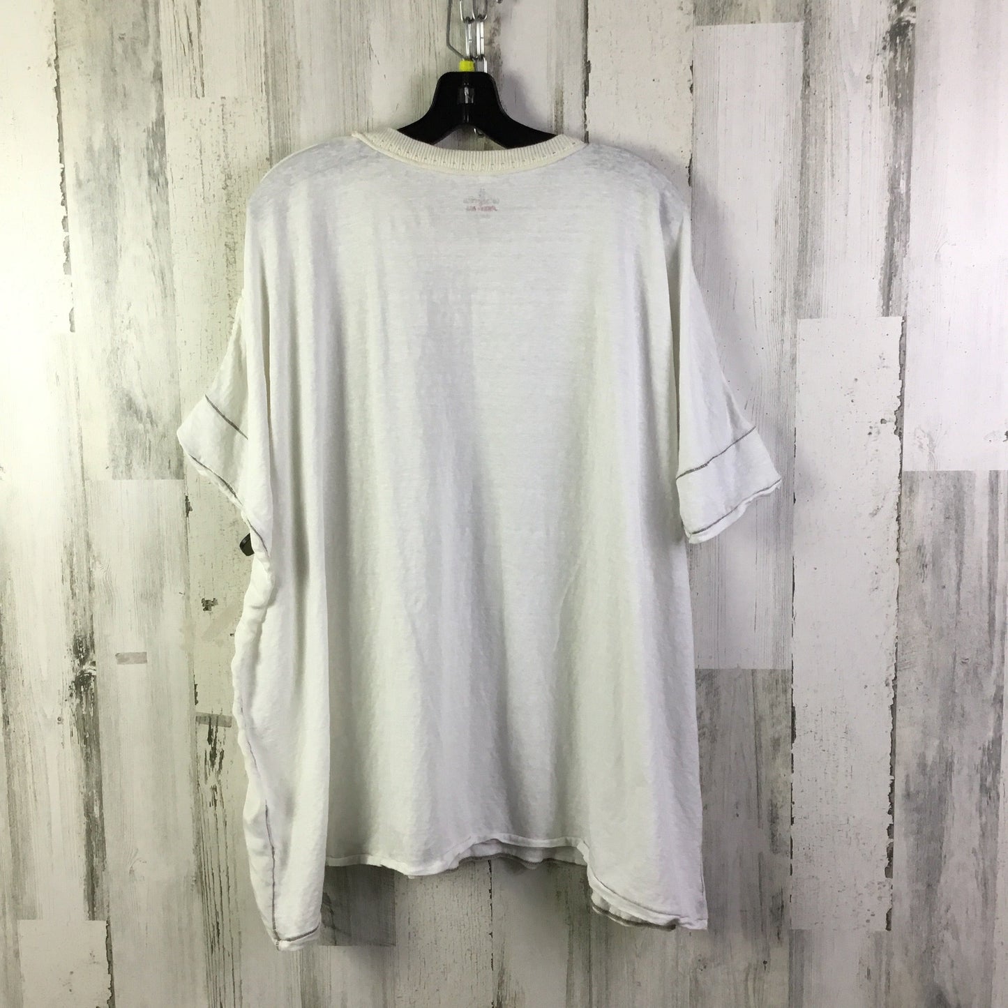 Top Short Sleeve By Johnny Was In White, Size: Xs