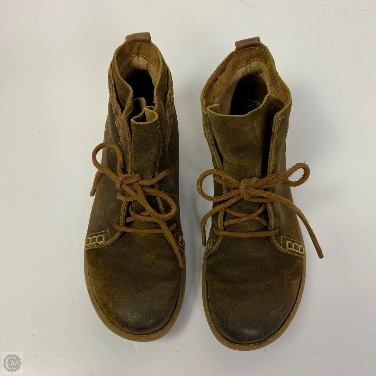 Boots Ankle Flats By Born In Brown, Size: 8.5