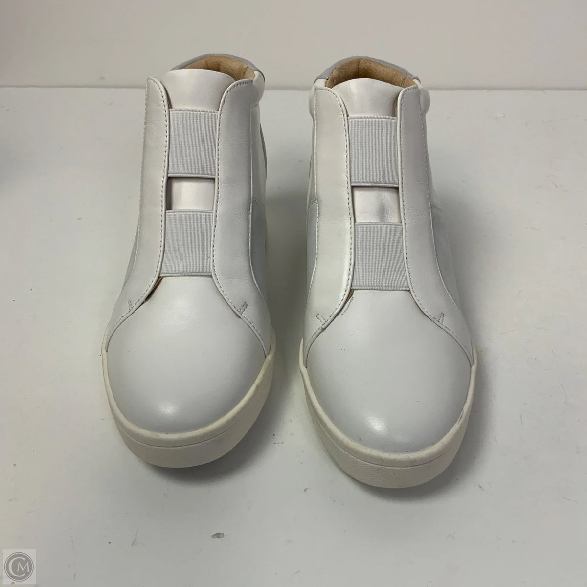 Shoes Heels Wedge By Vionic In Blue & White, Size: 7.5