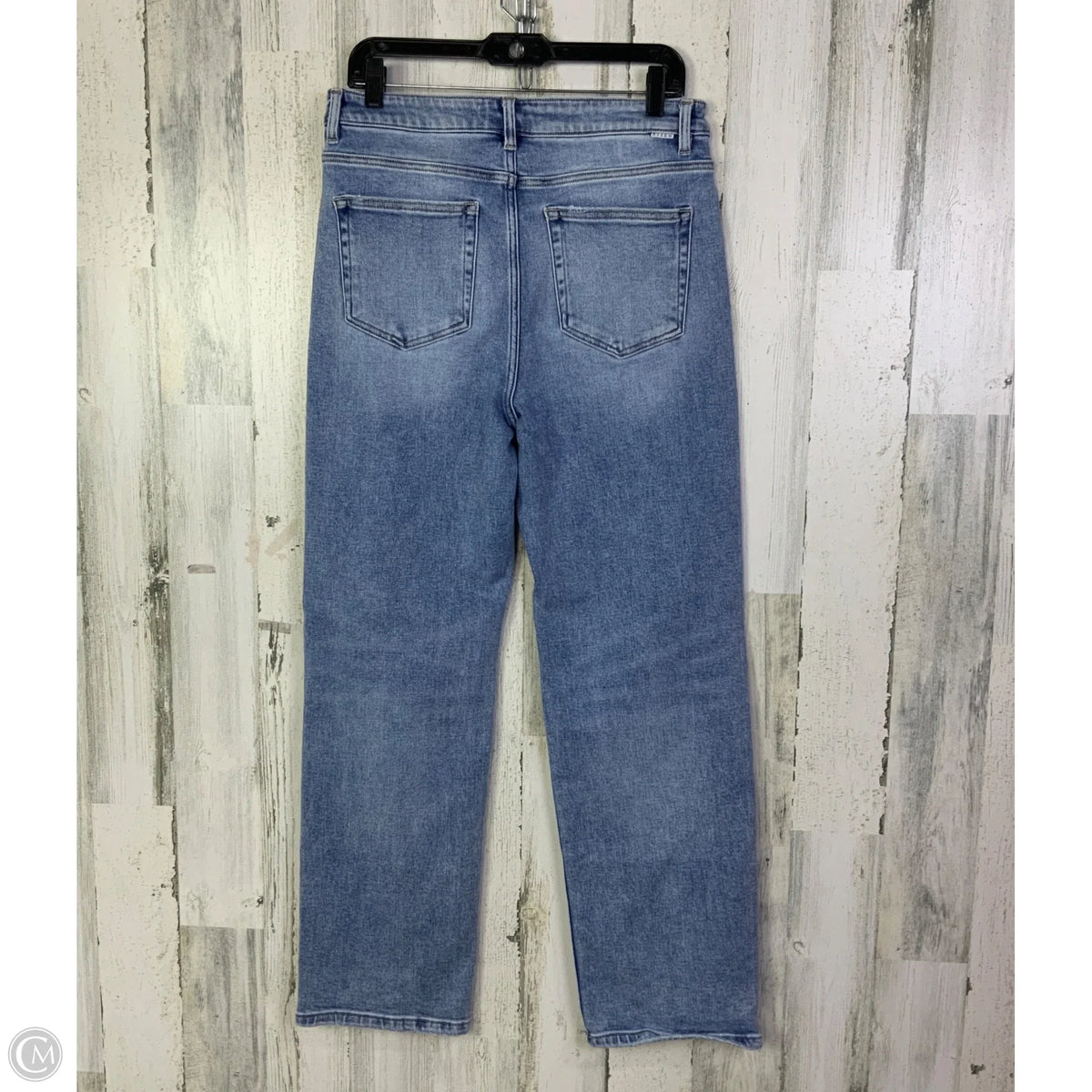 Jeans Straight By Risen In Blue Denim, Size: 12