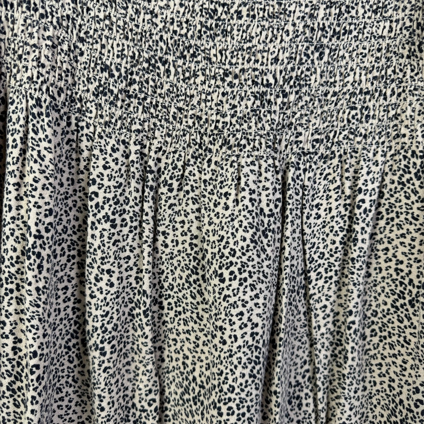 Animal Print Top Short Sleeve Urban Romantics, Size M