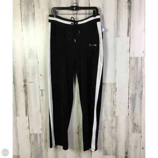 Pants Lounge By Bebe In Black & White, Size: L