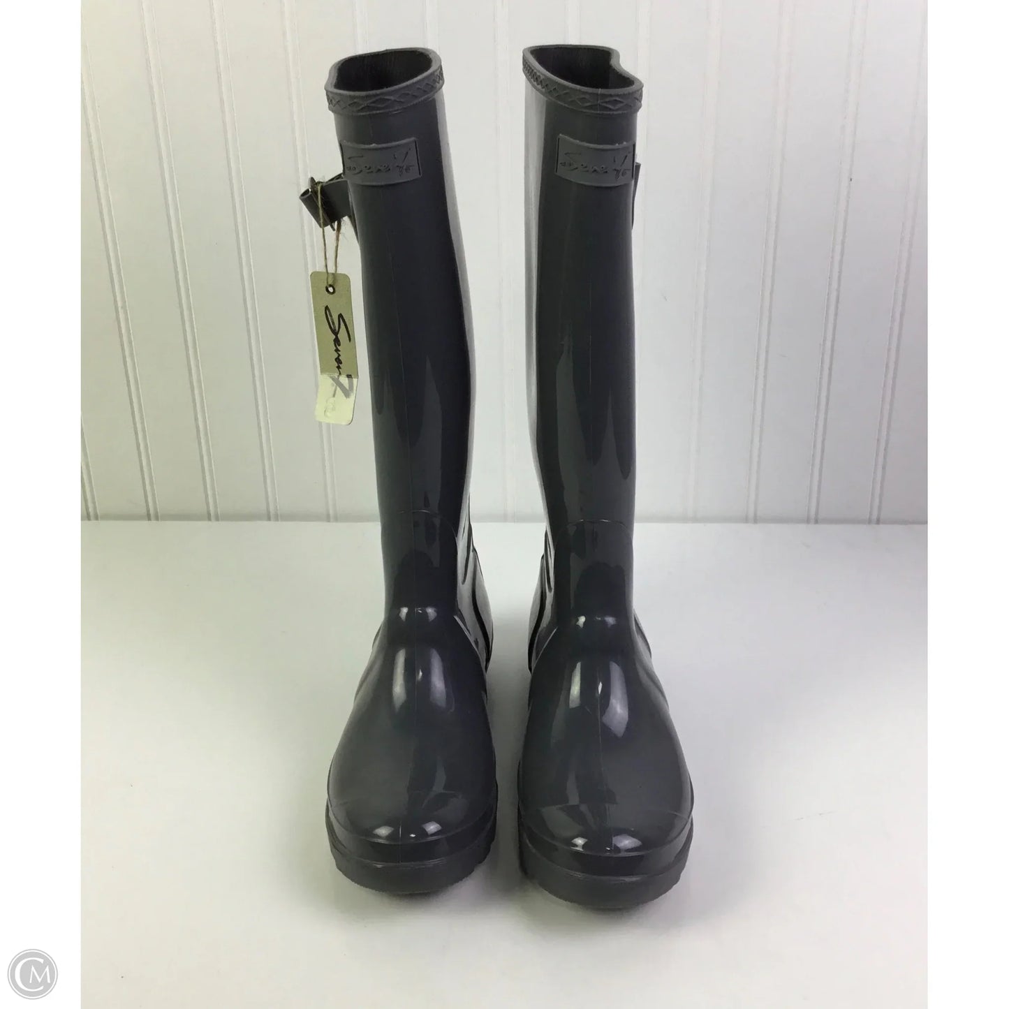 Boots Rain By Seven 7 In Grey, Size: 10