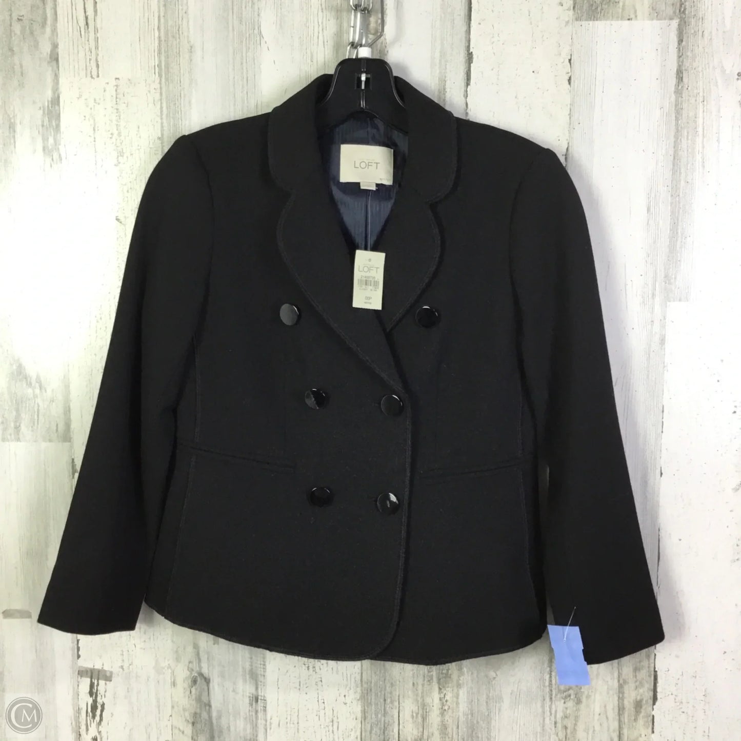 Blazer By Loft In Black, Size: Xsp