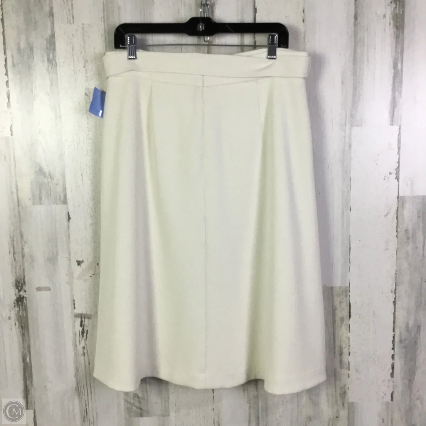 Skirt Midi By Ann Taylor In Cream, Size: 12