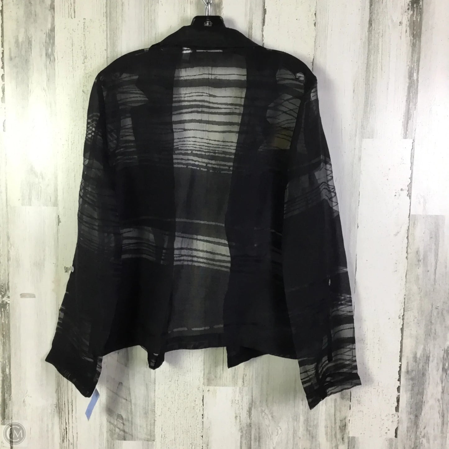 Cardigan By Chicos In Black, Size: L