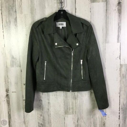 Jacket Moto By Bb Dakota In Grey, Size: S