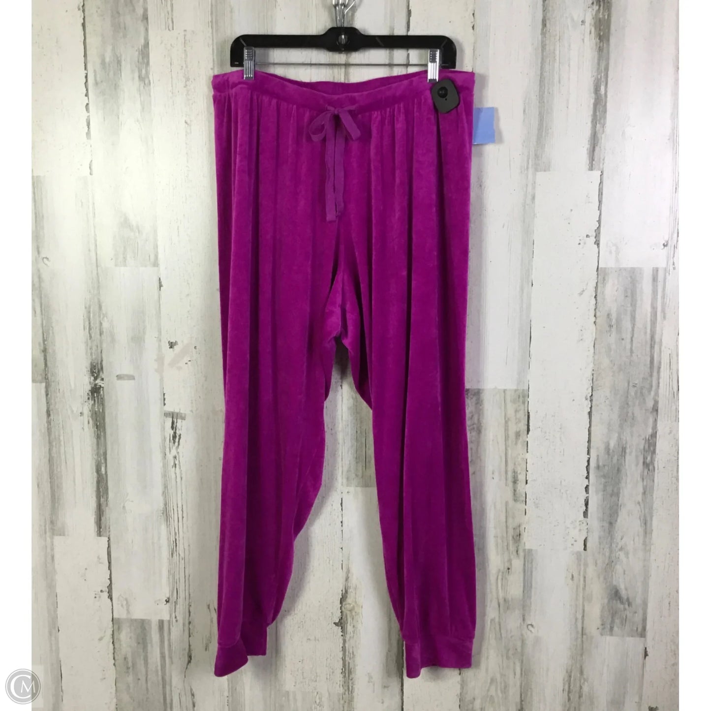 Lounge Set Pants By Juicy Couture In Pink, Size: 1x