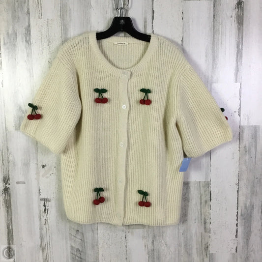 Sweater Cardigan By Sunday Up In Cream, Size: L