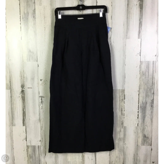 Pants Linen By Abercrombie And Fitch In Black, Size: 4p