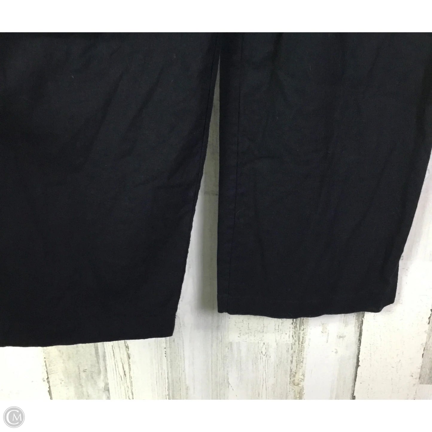 Pants Linen By Abercrombie And Fitch In Black, Size: 4p