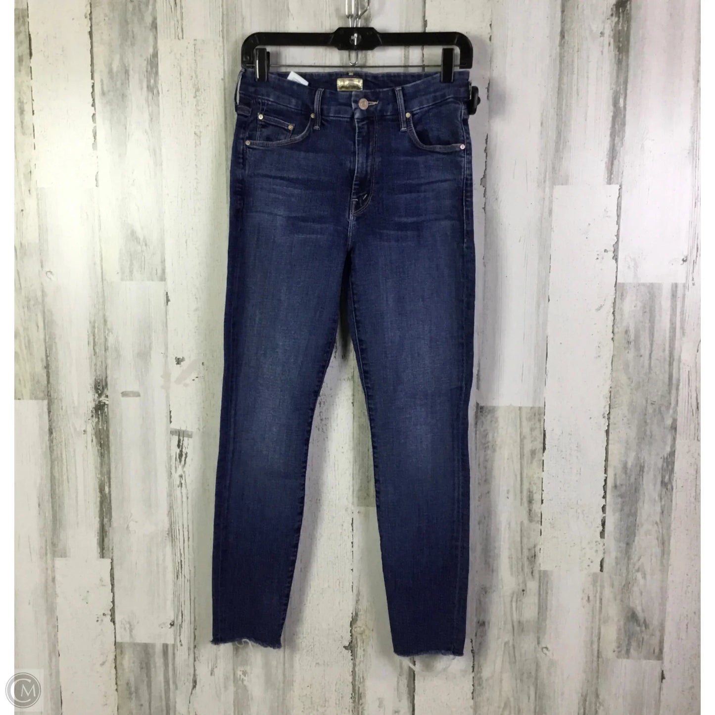 Jeans Skinny By Mother In Blue Denim, Size: 6