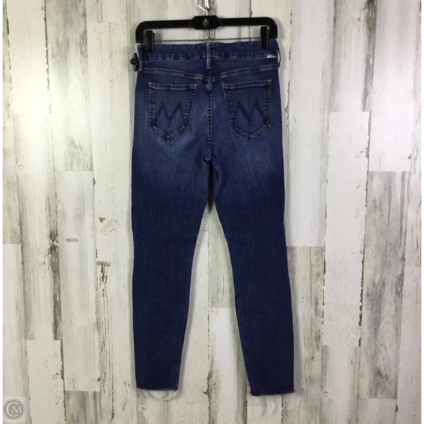 Jeans Skinny By Mother In Blue Denim, Size: 6