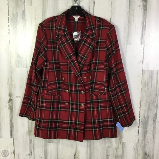 Blazer By Cato In Red, Size: L