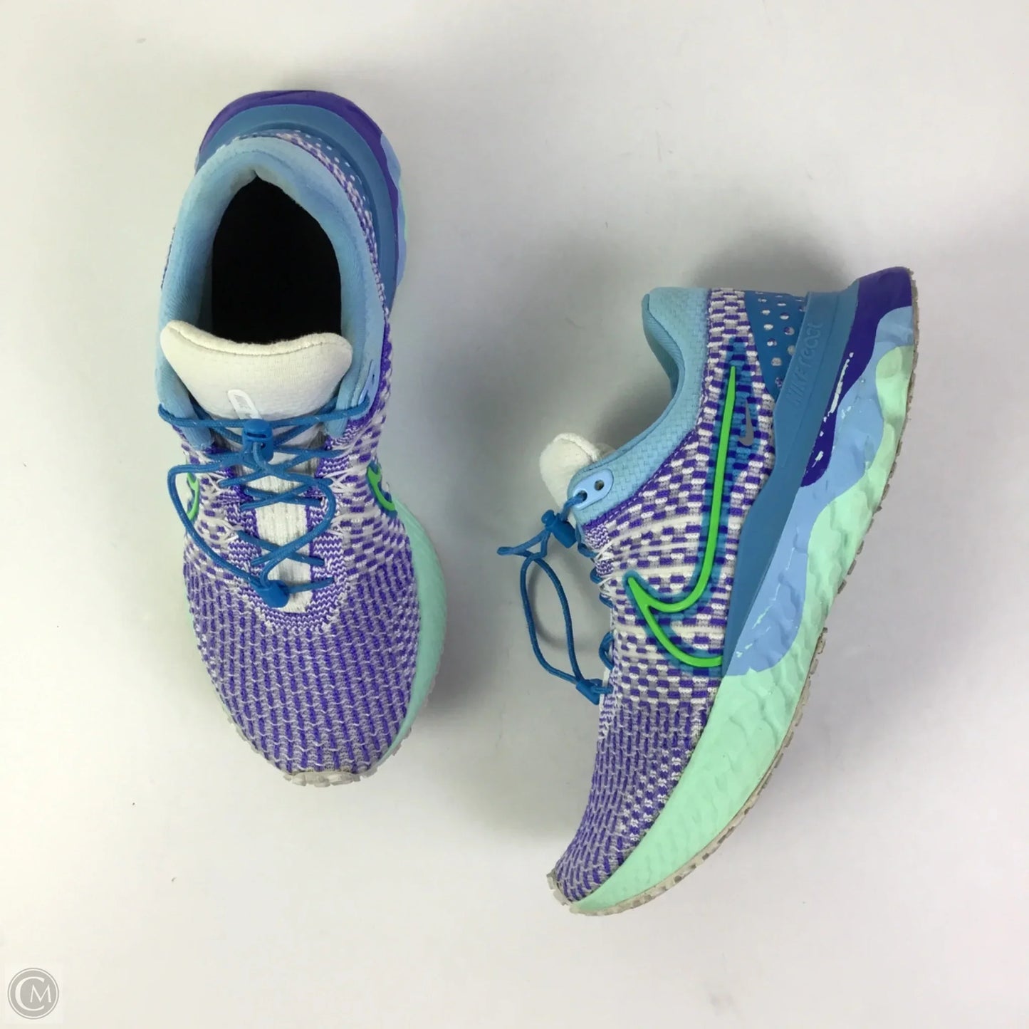 Shoes Athletic By Nike In Blue & White, Size: 7.5