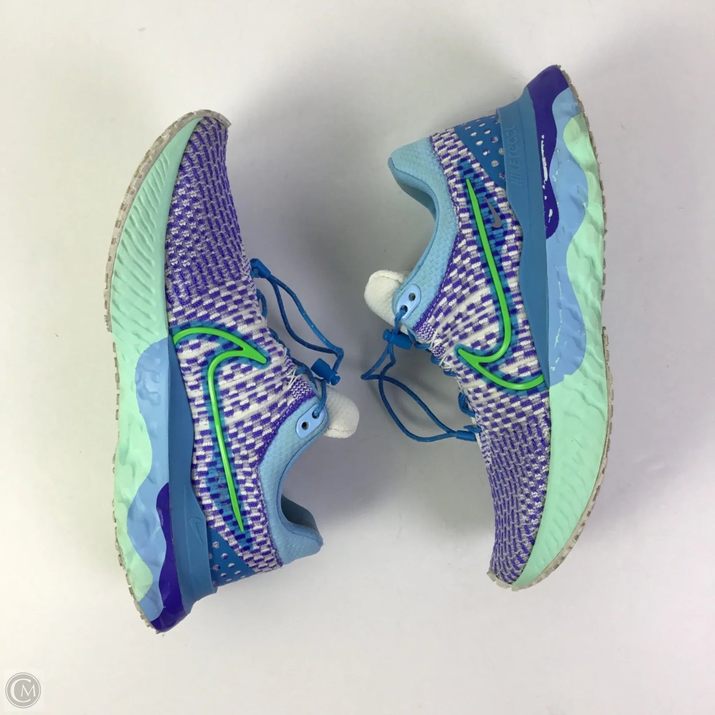 Shoes Athletic By Nike In Blue & White, Size: 7.5