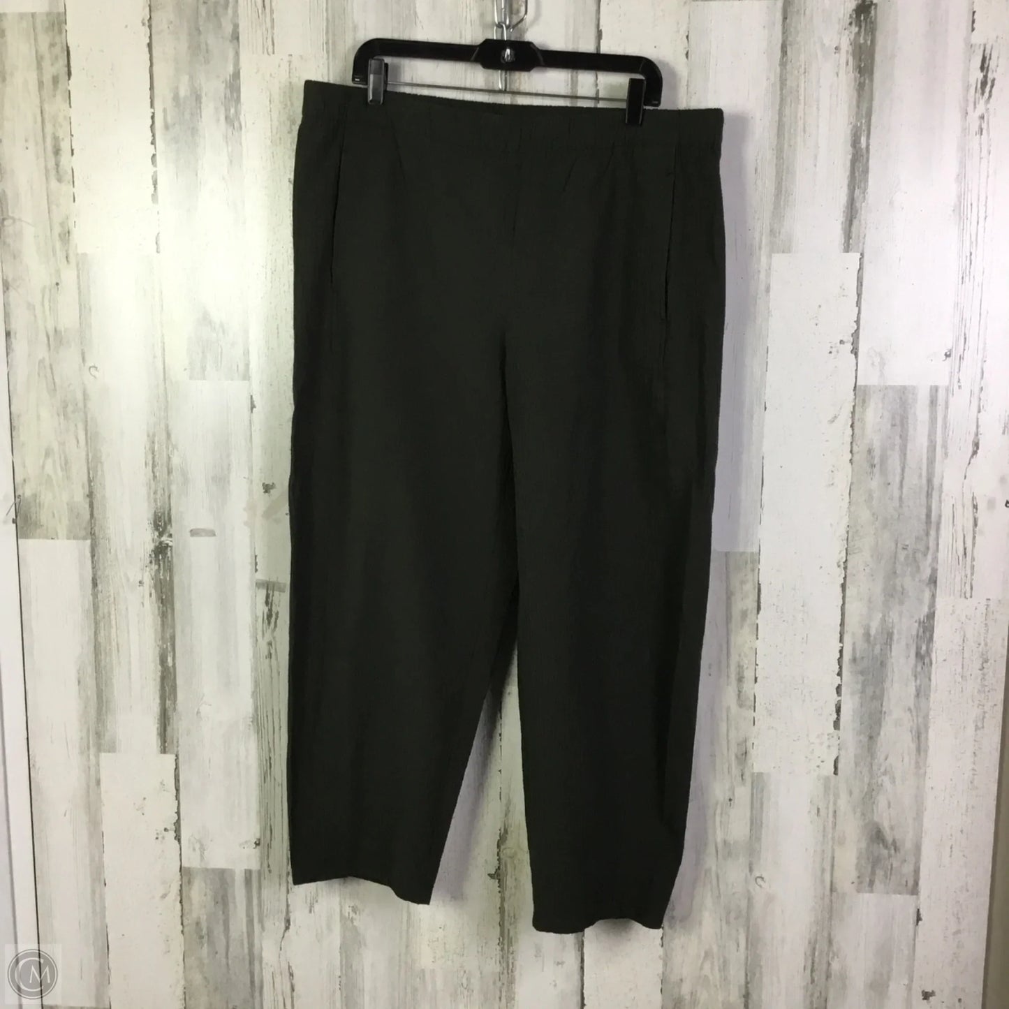 Pants Other By Eileen Fisher In Green, Size: 16
