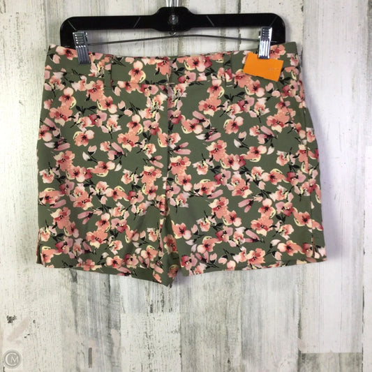 Shorts By White House Black Market In Green & Pink, Size: 4