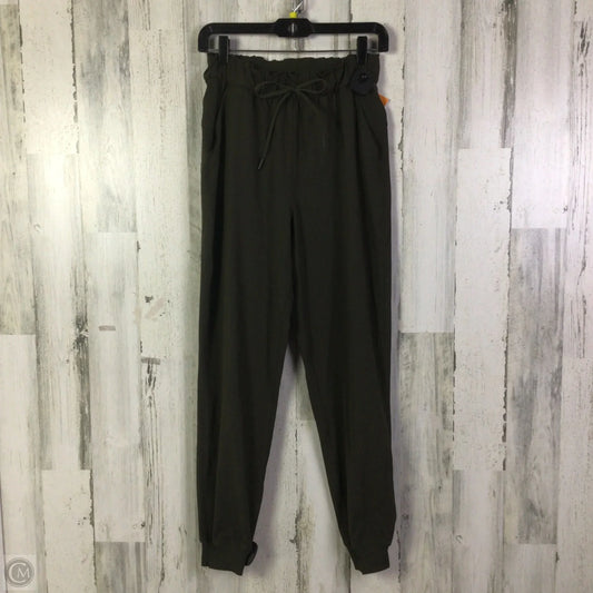 Athletic Pants By Lululemon In Green, Size: 6