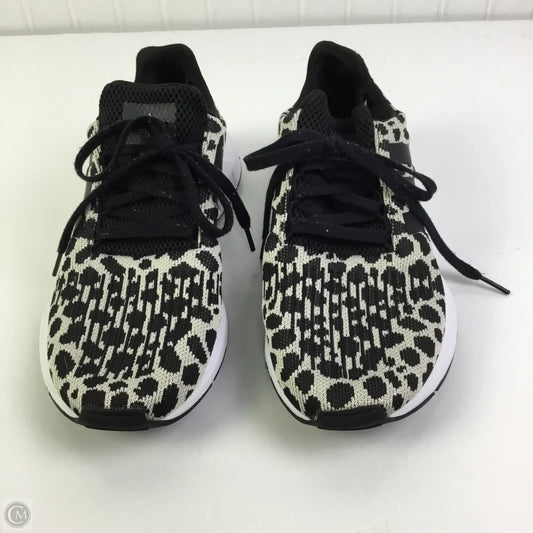 Shoes Athletic By Adidas In Black & Cream, Size: 10