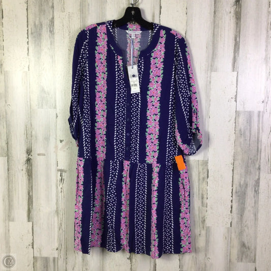 Dress Casual Short By Southern Tide In Blue & Pink, Size: S