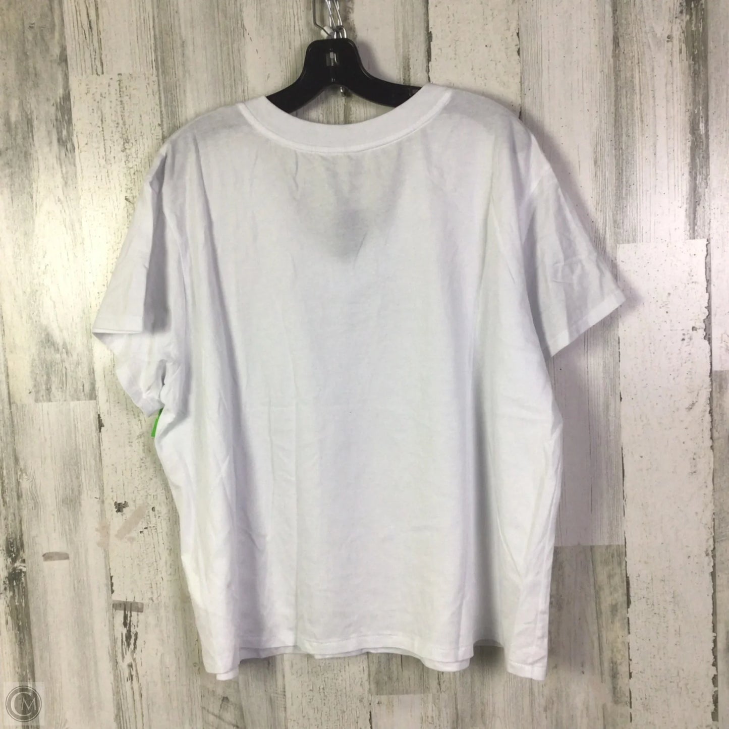 Athletic Top Short Sleeve By Fabletics In White, Size: 2x