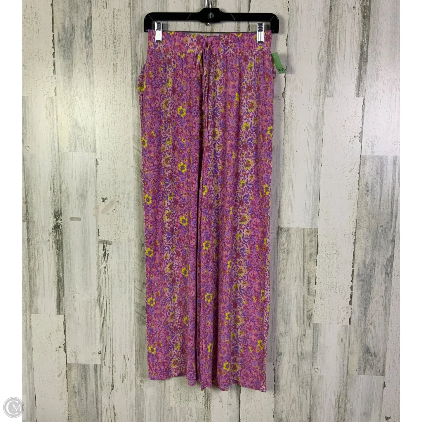 Pants Set 2pc By Easel In Pink & Purple, Size: S