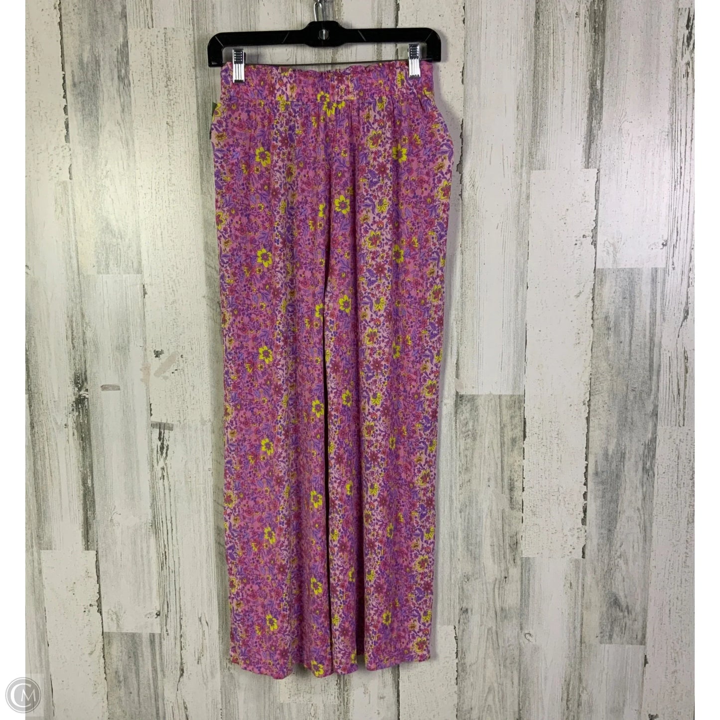 Pants Set 2pc By Easel In Pink & Purple, Size: S