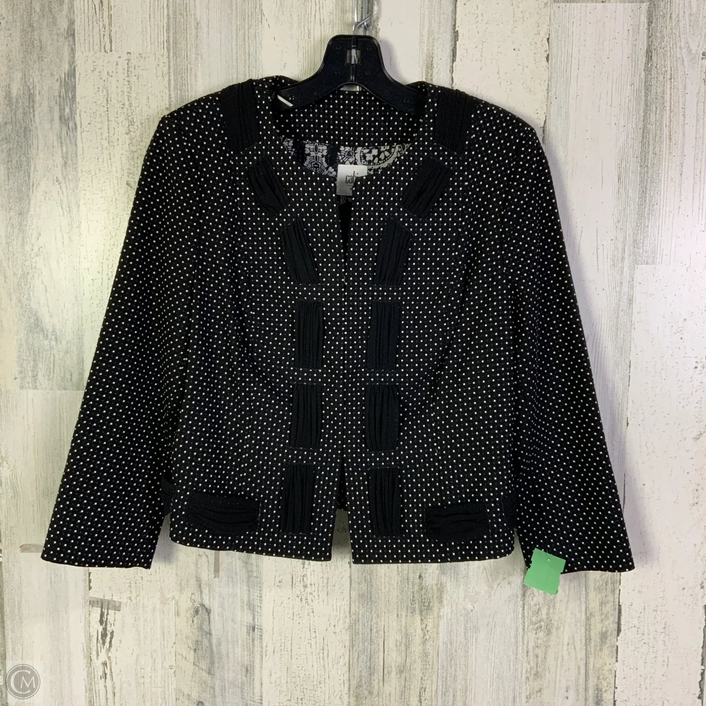 Blazer By Cabi In Black & White, Size: S