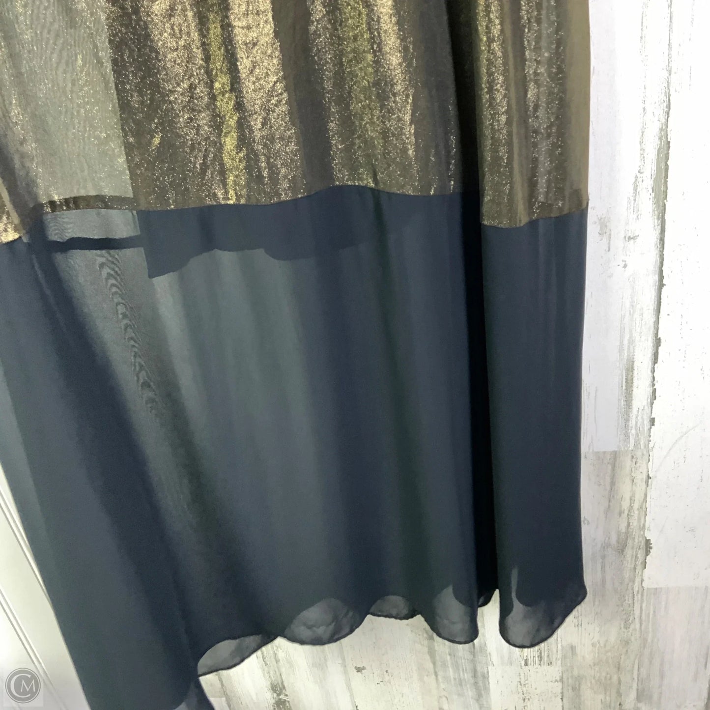 Dress Party Long By Bcbgeneration In Black & Gold, Size: M