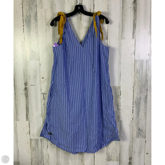 Dress Casual Midi By Matilda Jane In Blue & Green, Size: M