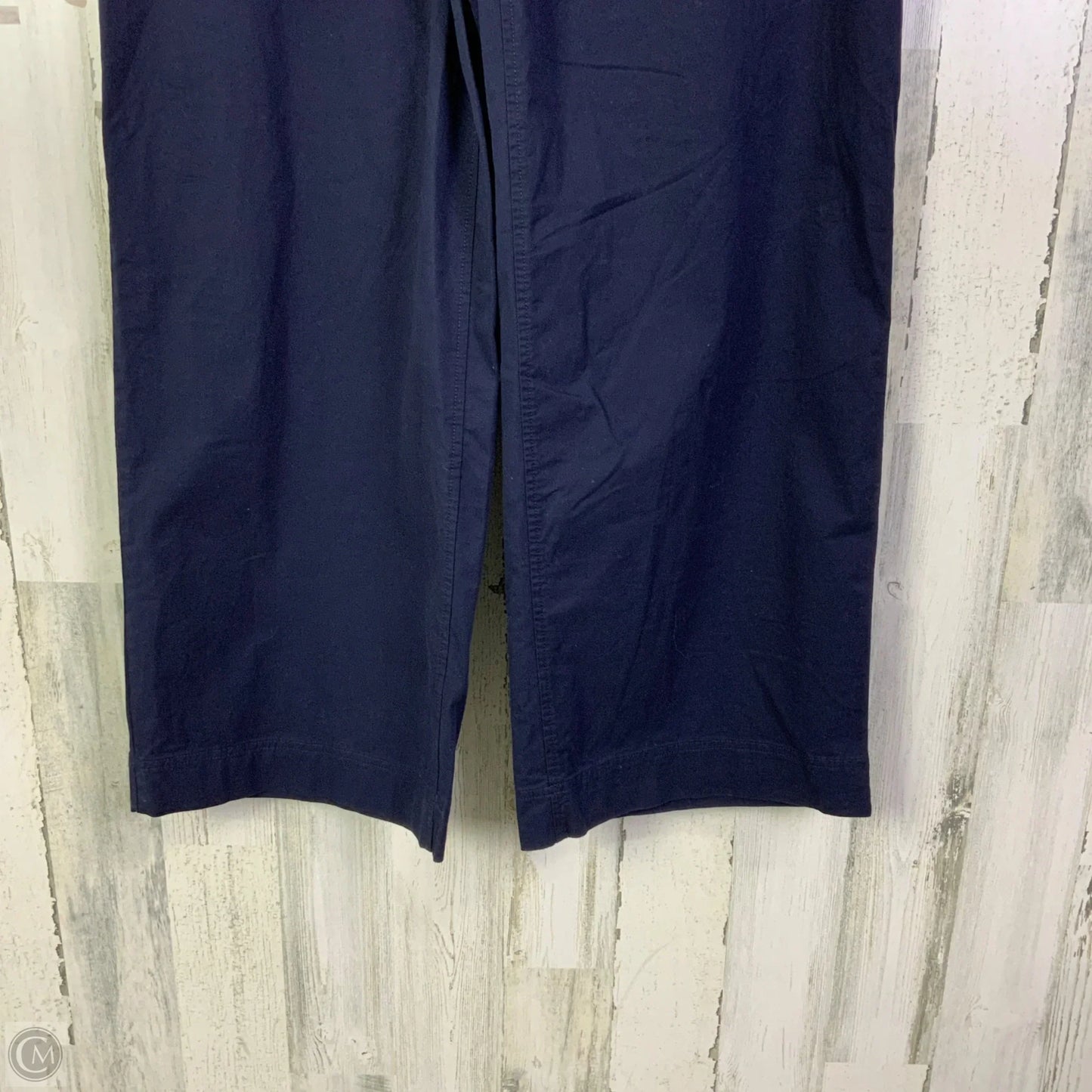 Pants Wide Leg By Free Assembly In Navy, Size: 22