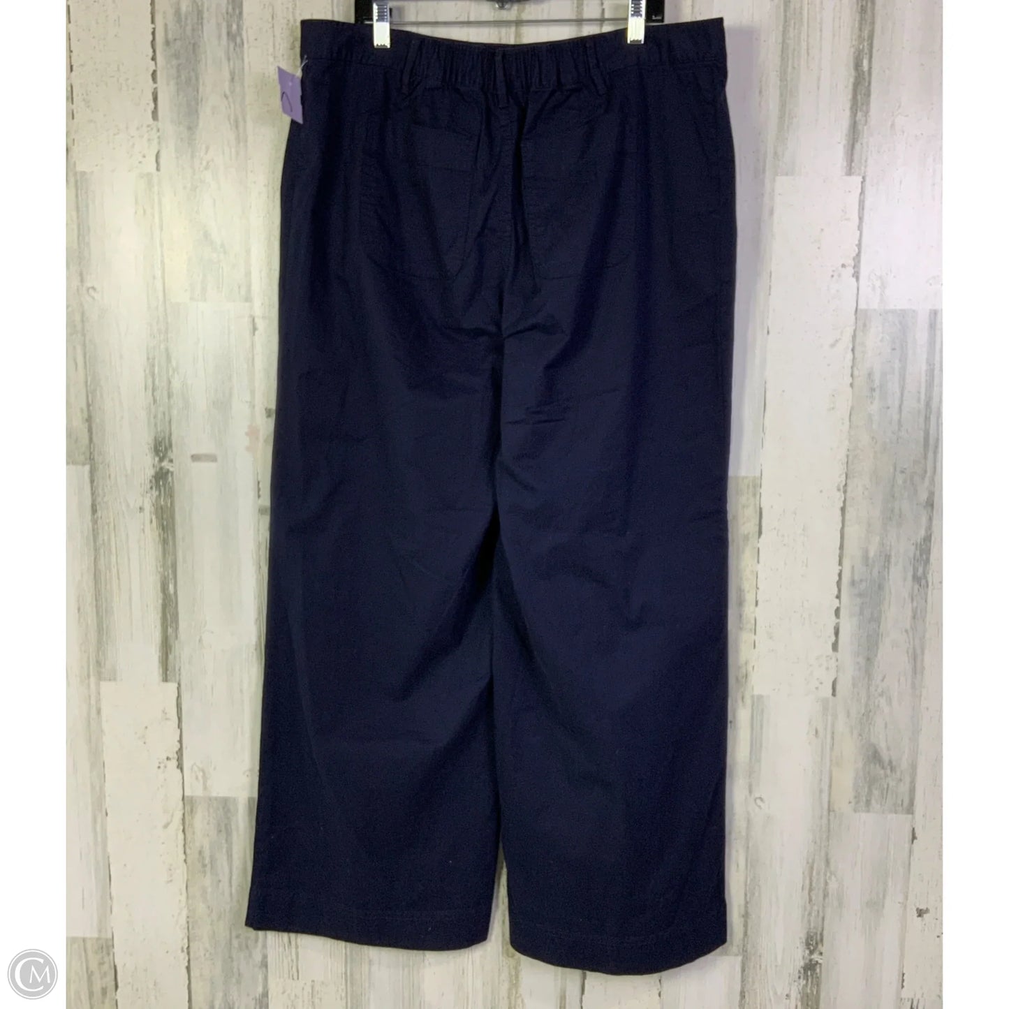 Pants Wide Leg By Free Assembly In Navy, Size: 22