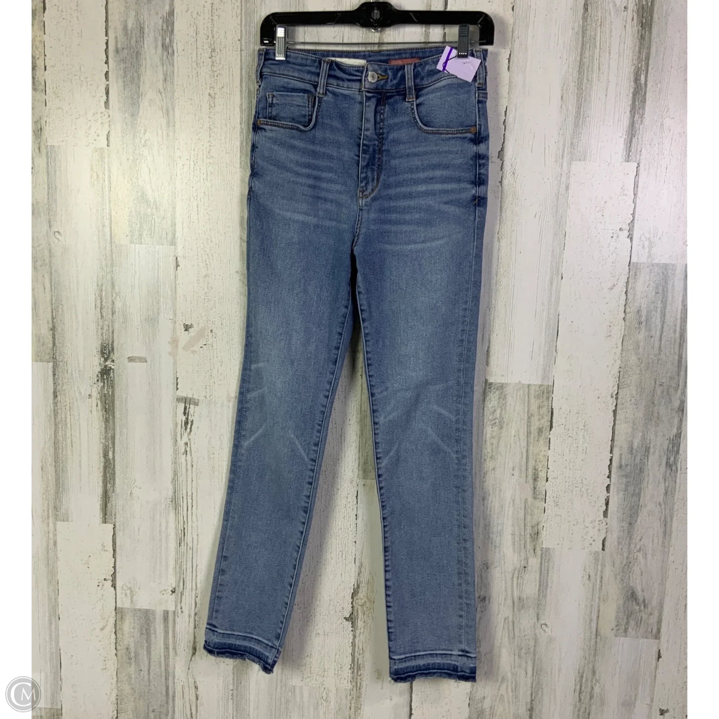 Jeans Skinny By Pilcro In Blue Denim, Size: 4