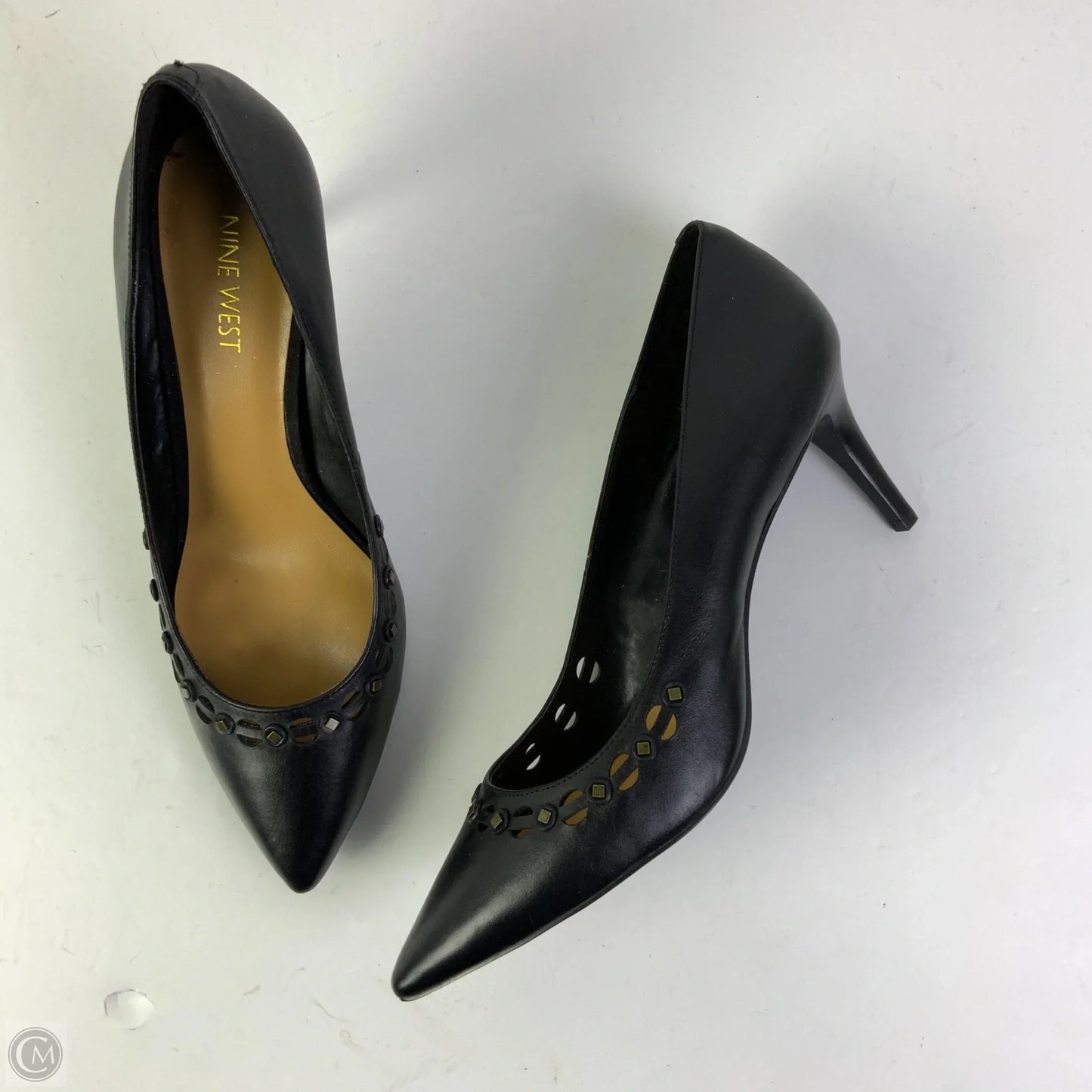 Shoes Heels Stiletto By Nine West In Black, Size: 9.5