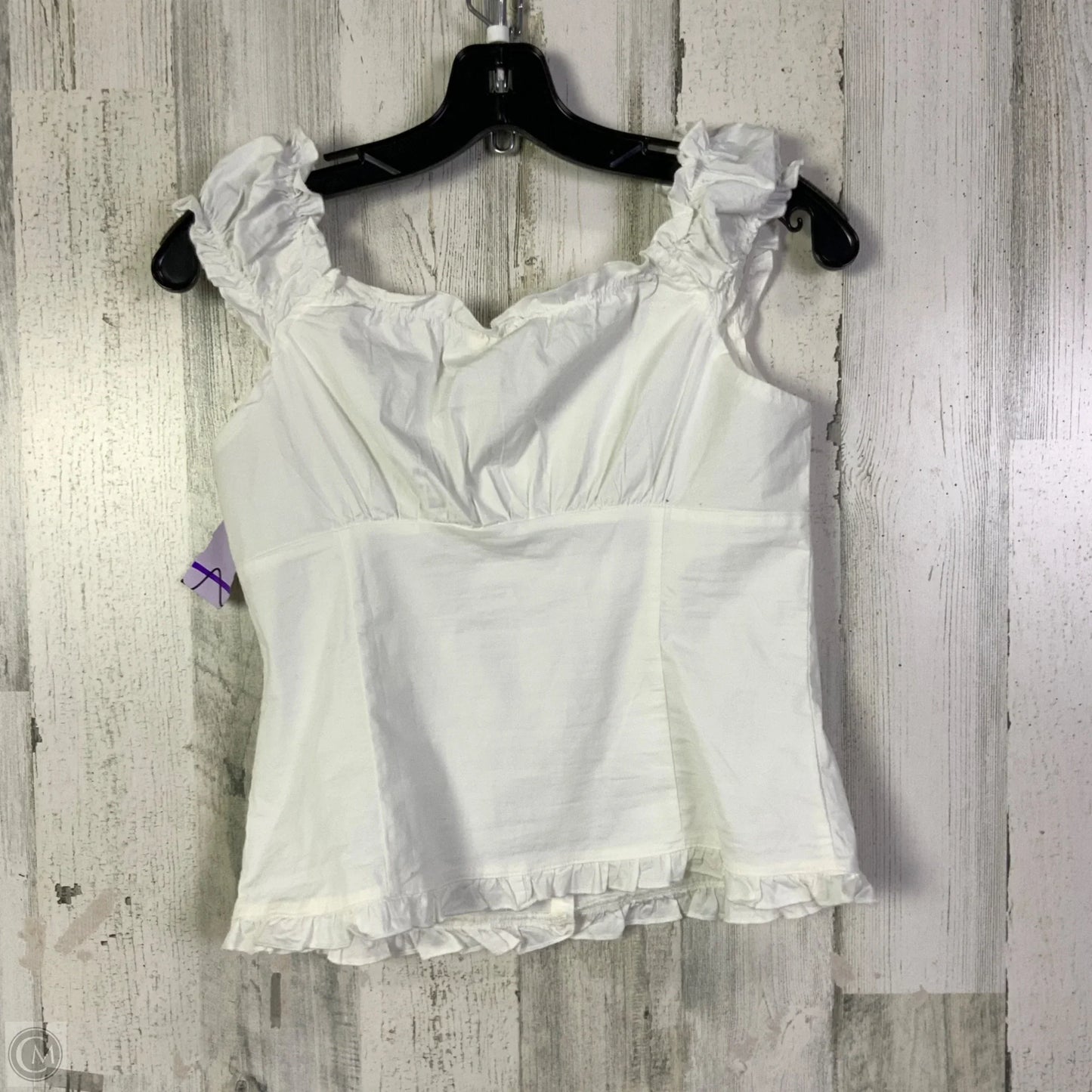 Top Sleeveless By John Galt In White, Size: S