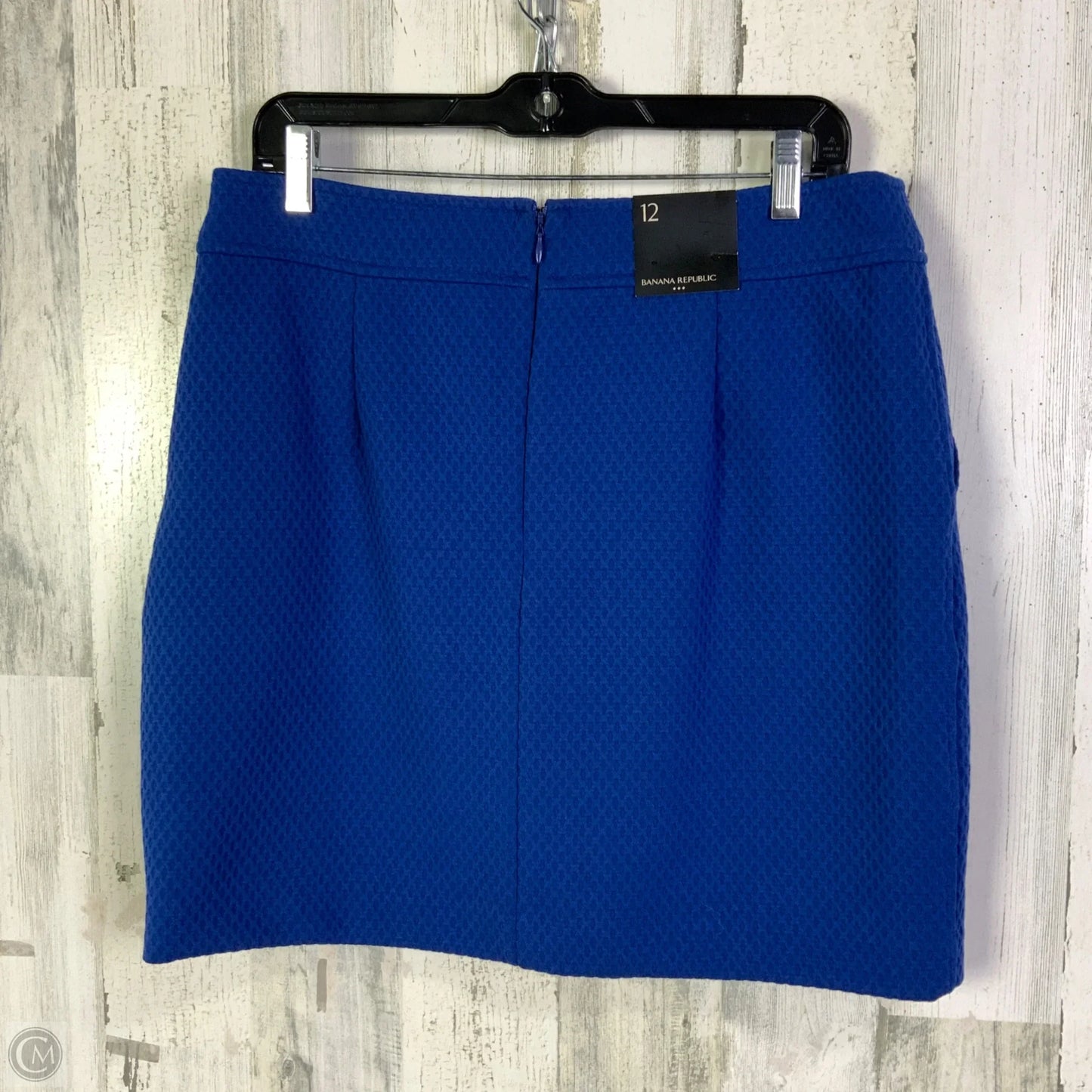 Skirt Mini & Short By Banana Republic In Blue, Size: 12