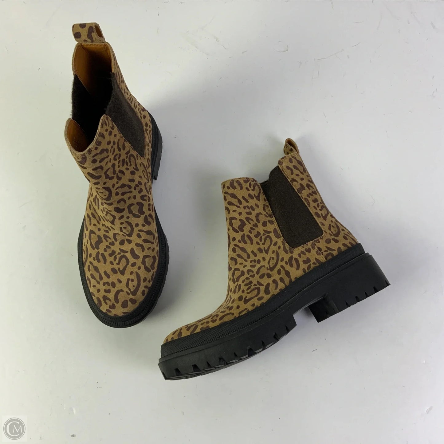 Boots Combat By Lucky Brand In Leopard Print, Size: 6.5