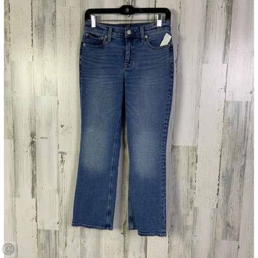 Jeans Cropped By J. Crew In Blue Denim, Size: 2