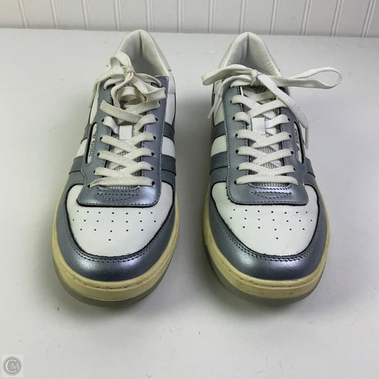 Shoes Sneakers By Gola In Grey & White, Size: 10