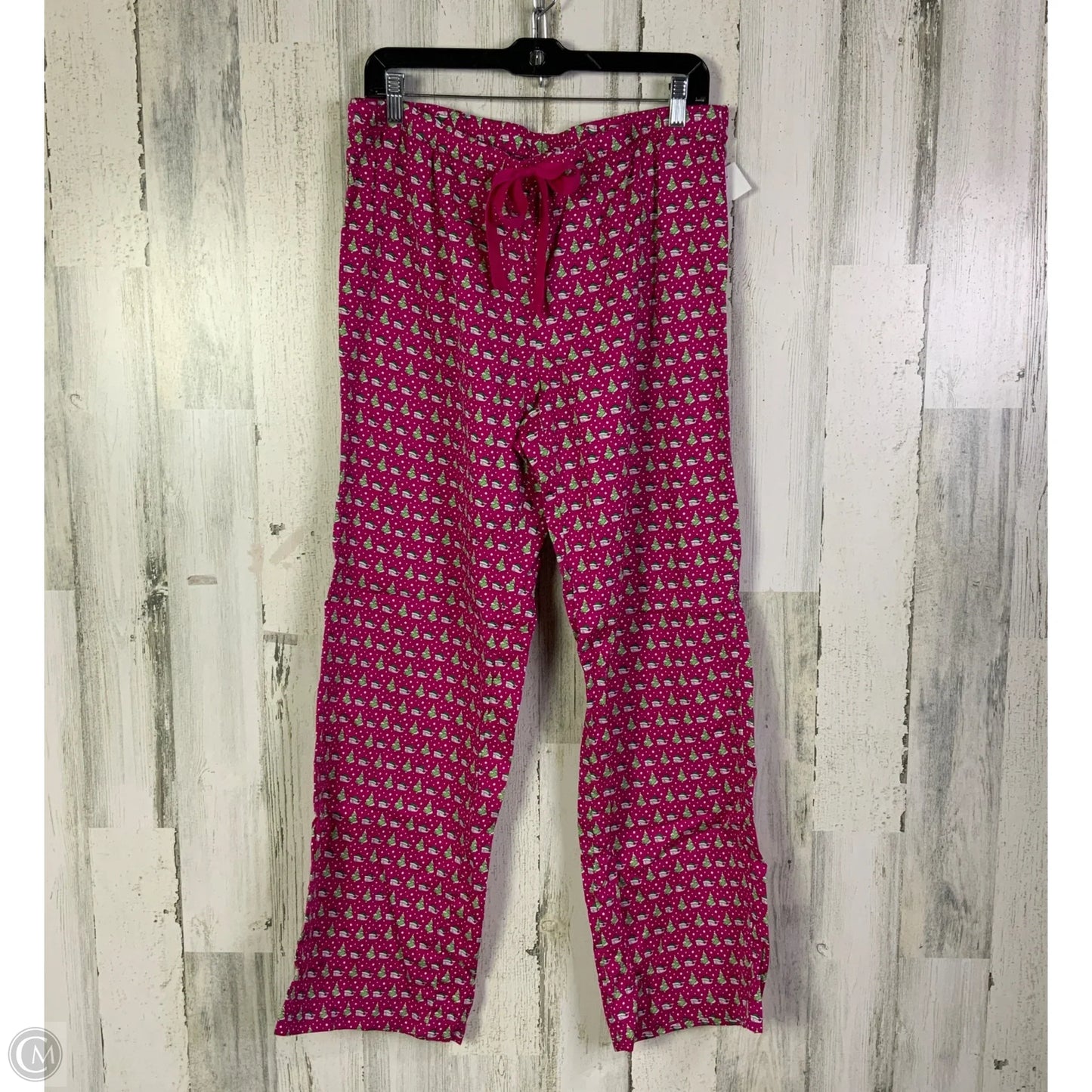 Pajama Pants By Vineyard Vines In Pink & White, Size: M