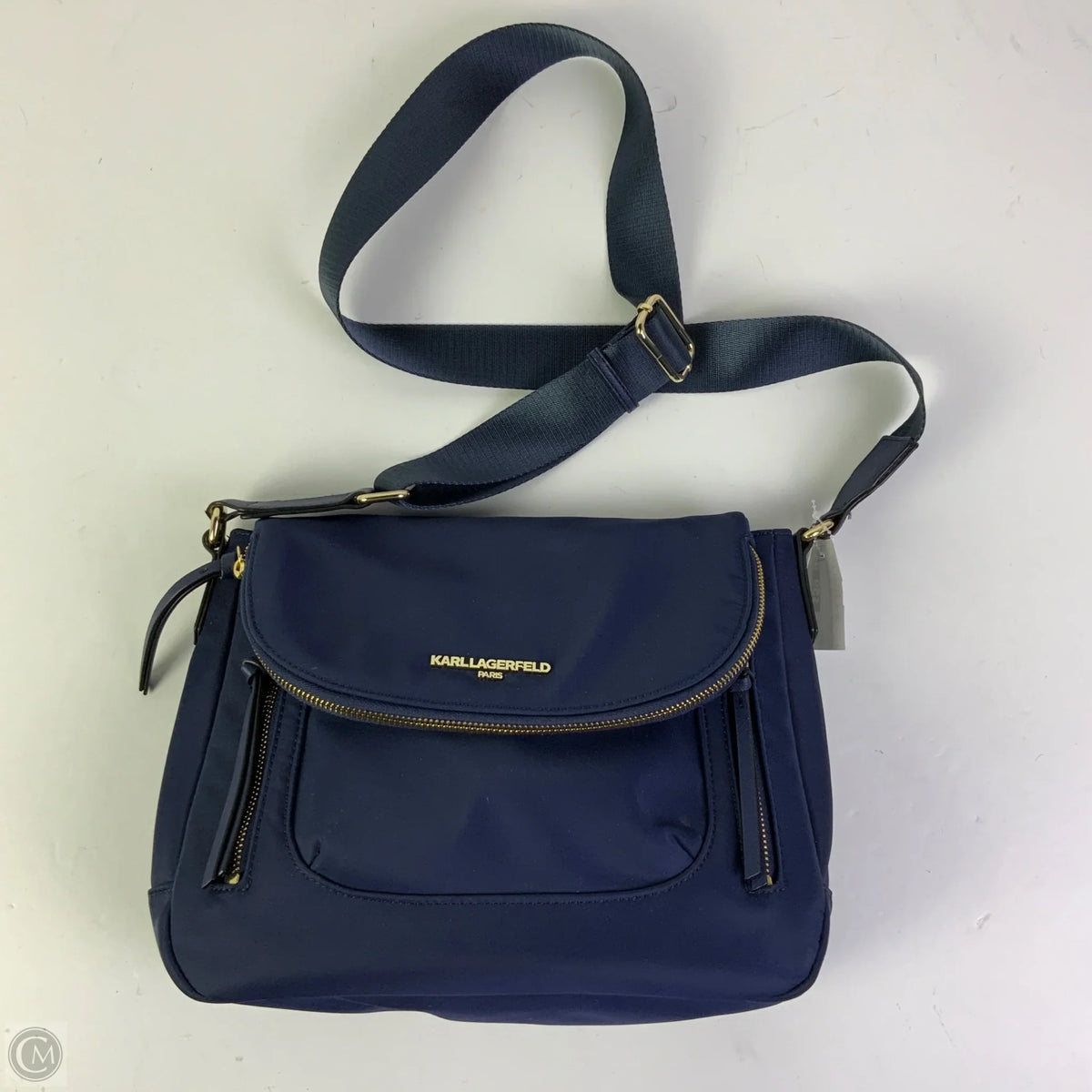 Crossbody Designer By Karl Lagerfeld, Size: Medium